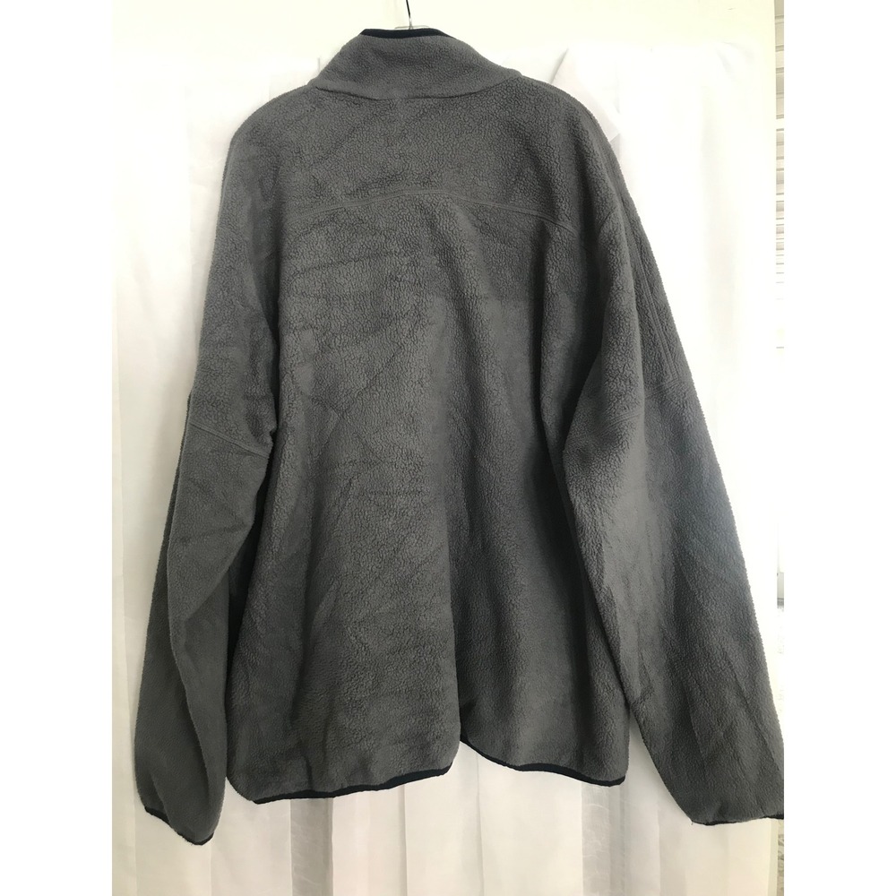 Columbia Men's Gray Fleece Full Zip Jacket XXL Warm Outdoor Layer - Picture 6 of 6